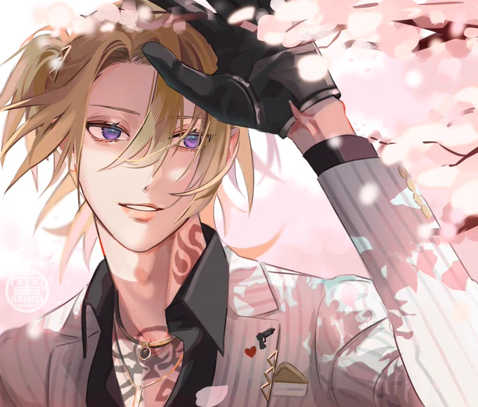 #drawluca お花見Luca 