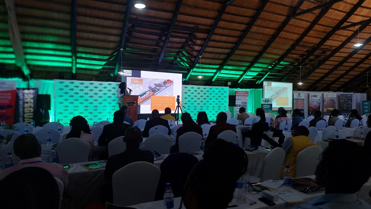 Intriguing conversations in progress <a href="/IAZimbabwe/">Institute of Architects of Zimbabwe</a> conference 2023. Urban rejuvenation and renewal is topical and here <a href="/thembzc/">Thembani Mhambi</a> shares the work they are doing at Mbare Arts Space. Very creative programmes repurposing old structures in Mbare.

#BringingItHome