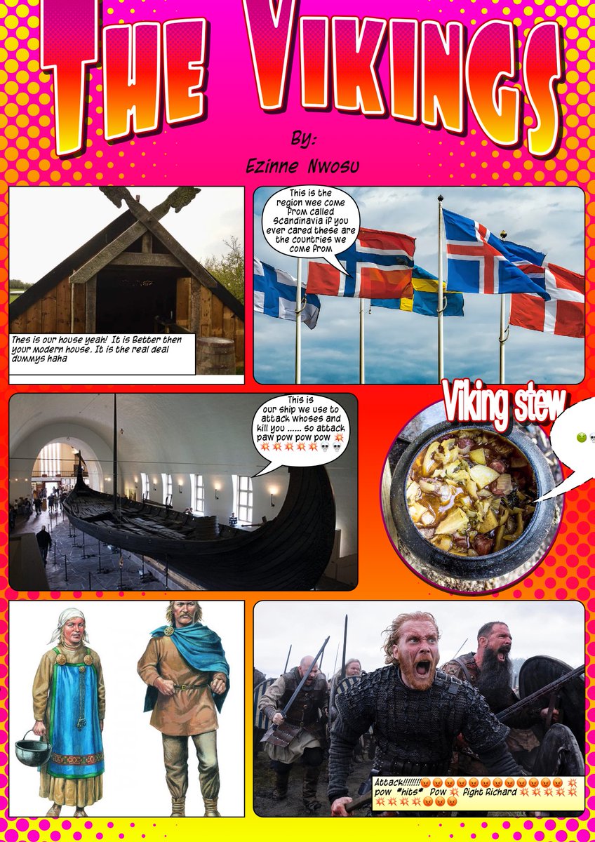 GigaTraining's tweet photo. We had a blast this morning working with young people from @holyfamilyps  creating Viking themed comics with @bytesproject  &amp; @bgc_ni https://t.co/YsW0pCEByQ