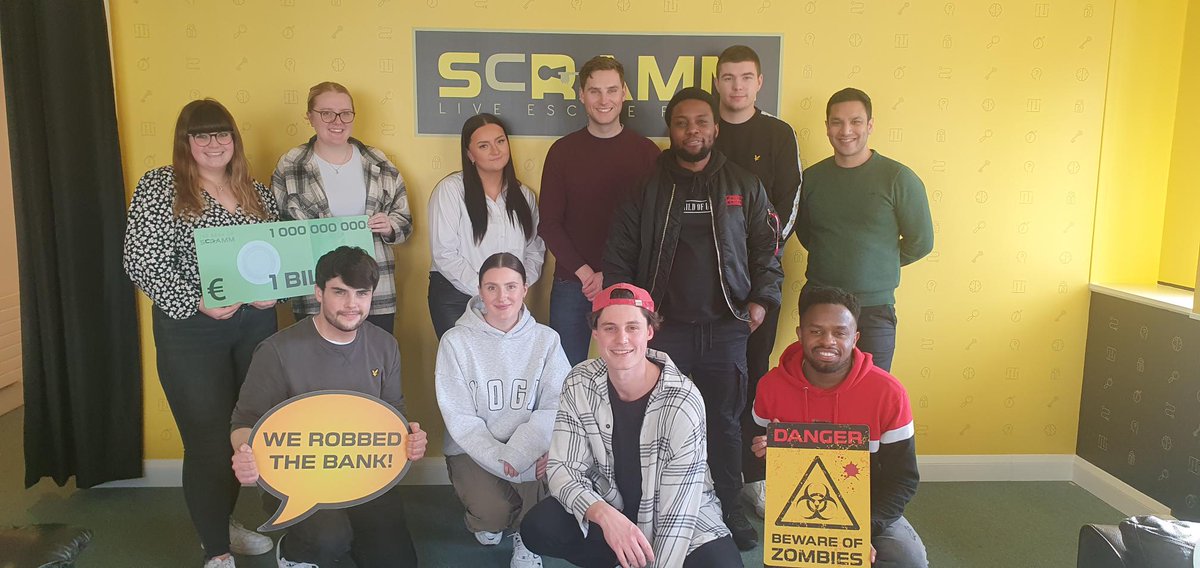 We had a great time at Scramm Escape Rooms for our team event, great to see the team working together and having fun!
#FridayFeeling #Team