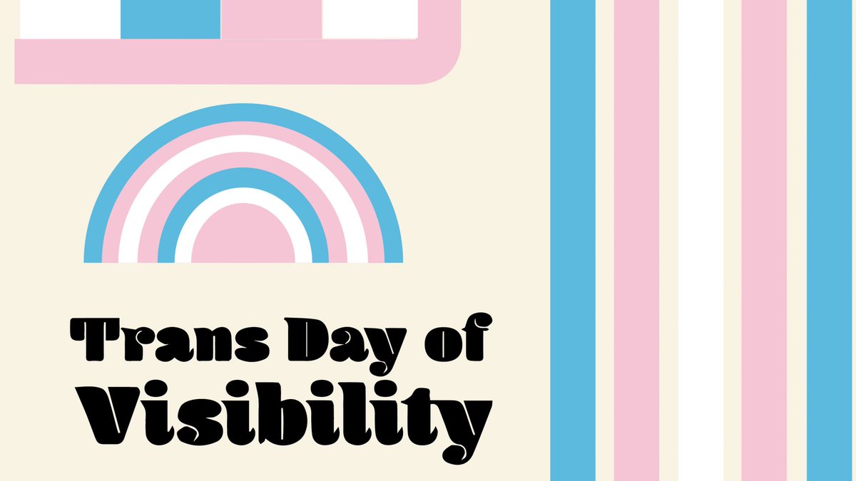 Matthew Sereda (@matthewsereda) on Twitter photo March 31 is recognized as the International Transgender Day of Visibility.
To all the Trans, Non-Binary and Genderqueer students, staff & community members in <a href="/TVDSB/">Thames Valley DSB</a> - I see you, I value you & I celebrate all the ways you make our world a more beautiful place. #TDOV March 31 is recognized as the International Transgender Day of Visibility.
To all the Trans, Non-Binary and Genderqueer students, staff & community members in <a href="/TVDSB/">Thames Valley DSB</a> - I see you, I value you & I celebrate all the ways you make our world a more beautiful place. #TDOV