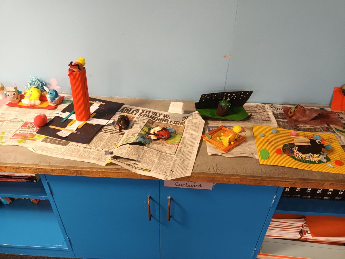bubwithschool's tweet photo. Here are Oak Class's Egg Competition entries! https://t.co/sJdtN9MOlg