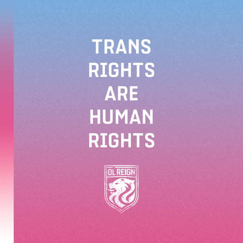 reignfc's tweet photo. This Trans Day of Visibility, we continue to honor and stand up for the Trans community everywhere.🏳️‍⚧️

Learn more about Trans Families - inspiring hope and creating a visible pathway to support Trans and gender diverse children.

#TDOV #ReignSupreme