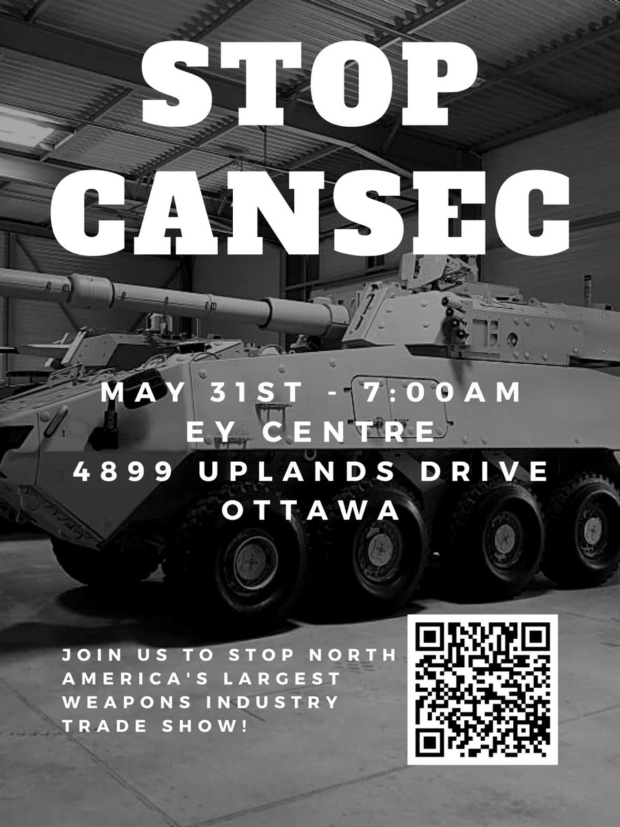 STOP CANSEC - MAY 31ST. 
MORE INFO SOON.