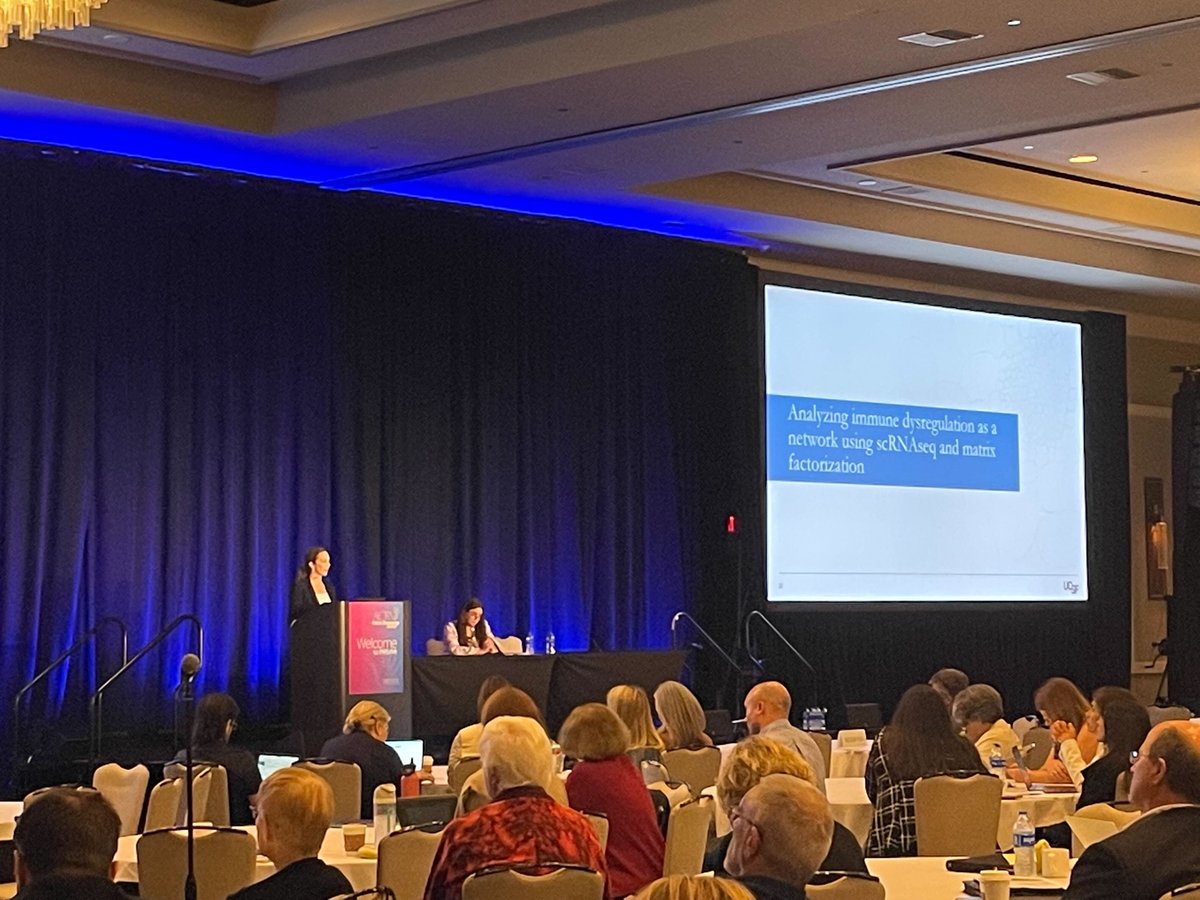 msirota84's tweet photo. Congrats to @Jessica_NeelyMD on presenting her work on molecular signals in JDM as a plenary talk at the #PRSYM meeting - so proud and fortunate to work with you! @SirotaLab NeelyLab @UCSF_BCHSI @UCSFPrecision @UCSFRheum @UCSFPediatrics https://t.co/yHeHaNjvHV