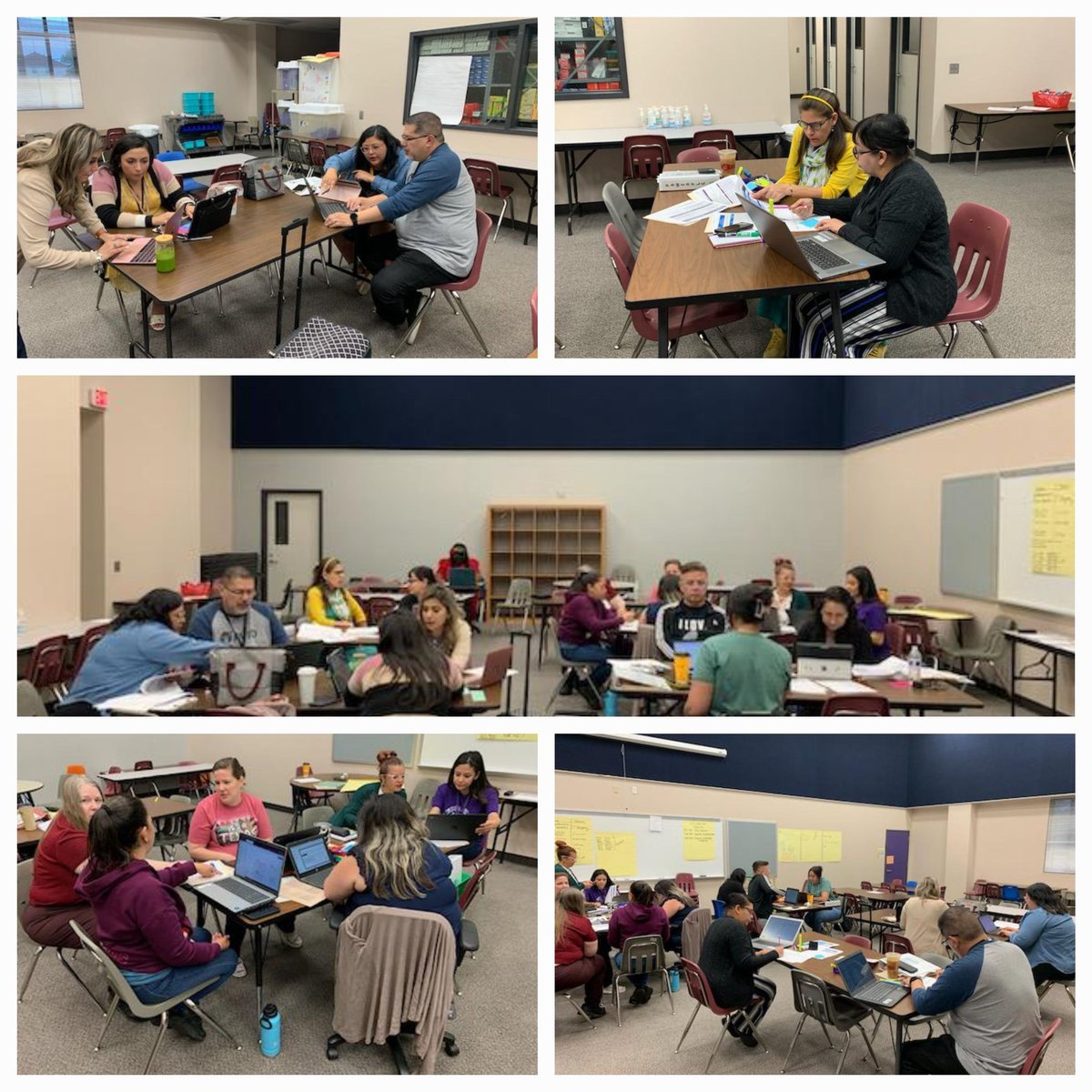 HamblenElem's tweet photo. 3-5 ELAR teachers discussing benchmark data and planning for success. @ChannelviewISD https://t.co/jYAYbxYhmt