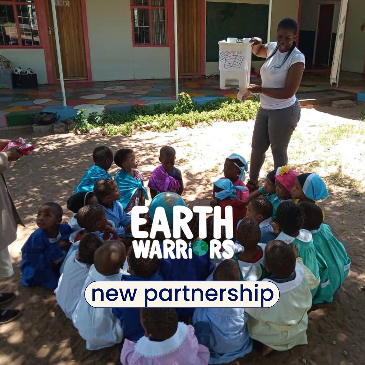 Happy to announce that Mereo and <a href="/Earth_Warriors_/">Earth Warriors Global</a>  are now partner! Together, let's fight the #climatechange through #childreneducation