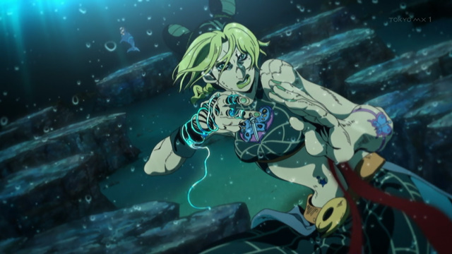 空条徐倫、死亡―― #jojo_anime 