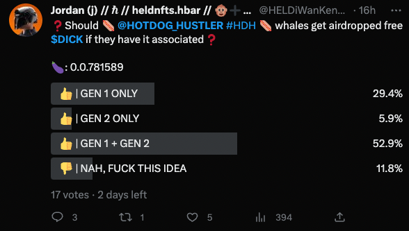 HELDiWanKenHODL's tweet photo. @HOTDOG_HUSTLER π€ #GetThatDICK π https://t.co/agqETho6jR
