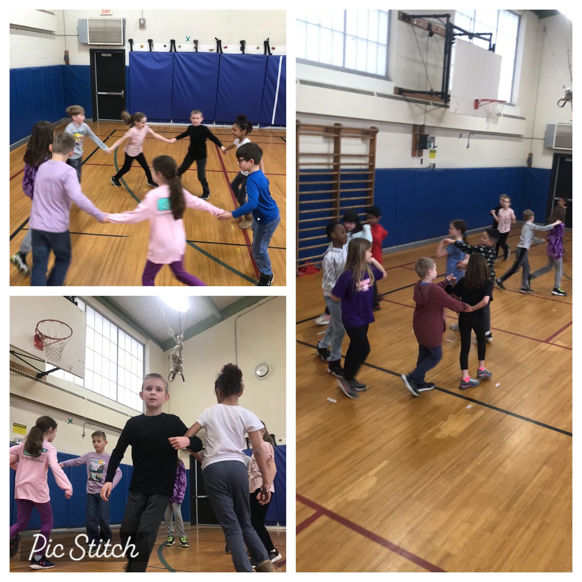 pejeffave's tweet photo. 3rd grade Square Dance….nailed it! 
#swing #promenade #circleleft https://t.co/V4mXWKBddp