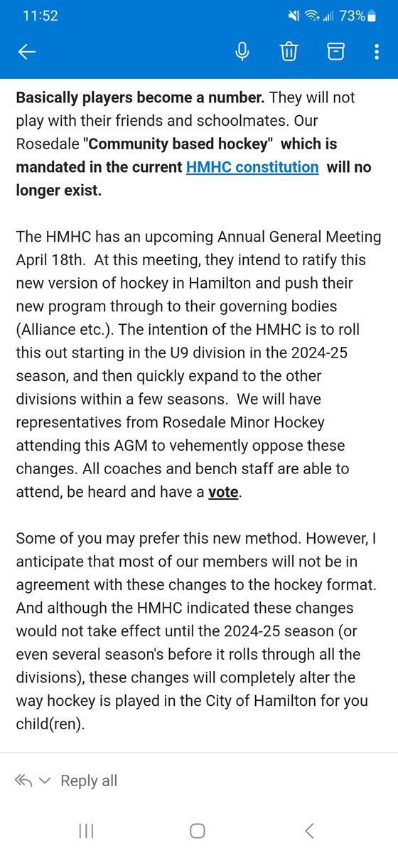 Is this the end of hockey in hamilton? How is this ok? <a href="/CHCHNews/">CHCH News</a> <a href="/BulldogsOHL/">Brantford Bulldogs</a> <a href="/PhilPerkinsCP24/">Phil Perkins</a> <a href="/HockeyCanada/">Hockey Canada</a> next season will be the last year for many kids now mine included if this is the way they want to run things