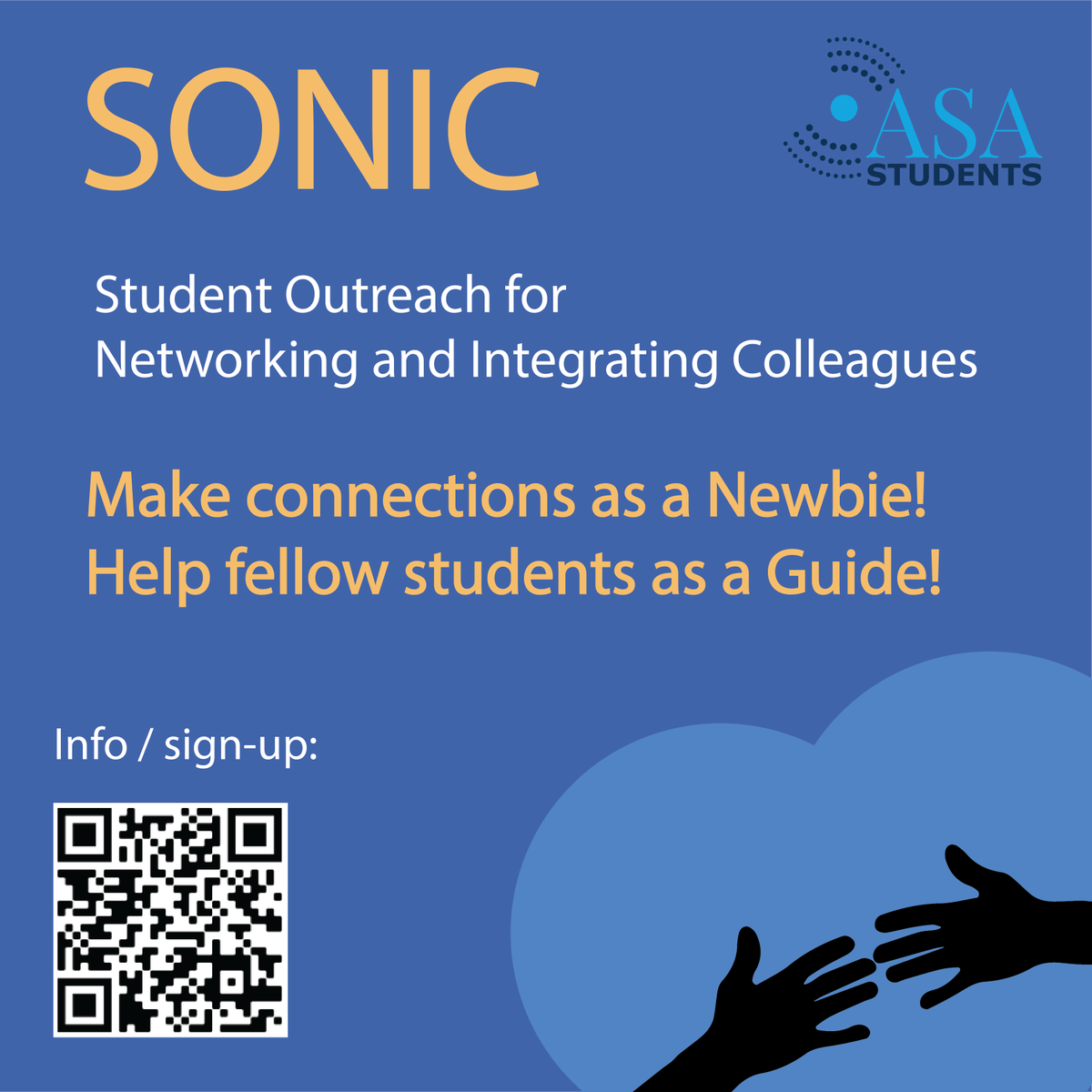acousticsorg's tweet photo. The Student Outreach for Networking and Integrating Colleagues (SONIC) program is an opportunity for new students to ask questions, make connections, and engage with experienced students and early-career acousticians. Details at https://t.co/nMPr7rdZs7

@ASAStudents https://t.co/RCeAscjWS7