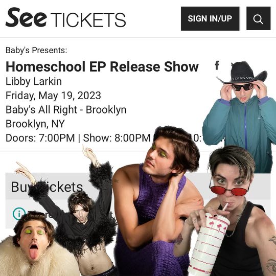 TICKETS ON SALE NOW for “JUST NOW” EP Release show on May 19th!! Link in bio