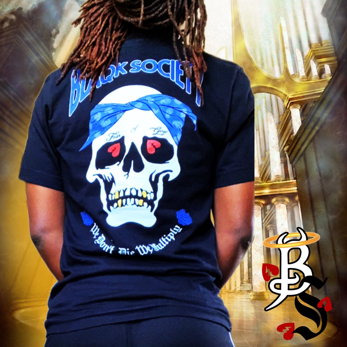 fromURANUS's tweet photo. Shop Now 🔥🔥🔥
BLAQK Society- Tupac Skull Tees 
‘We Don’t Die We Multiply’
🔗https://t.co/b50TJOdUzf

BLAQK clothing
Inspired by Tupac Shakur/Malcolm X

#clothingbrand #streetwear #BlackOwnedBusiness #Tupac https://t.co/3QRjKqtxKE