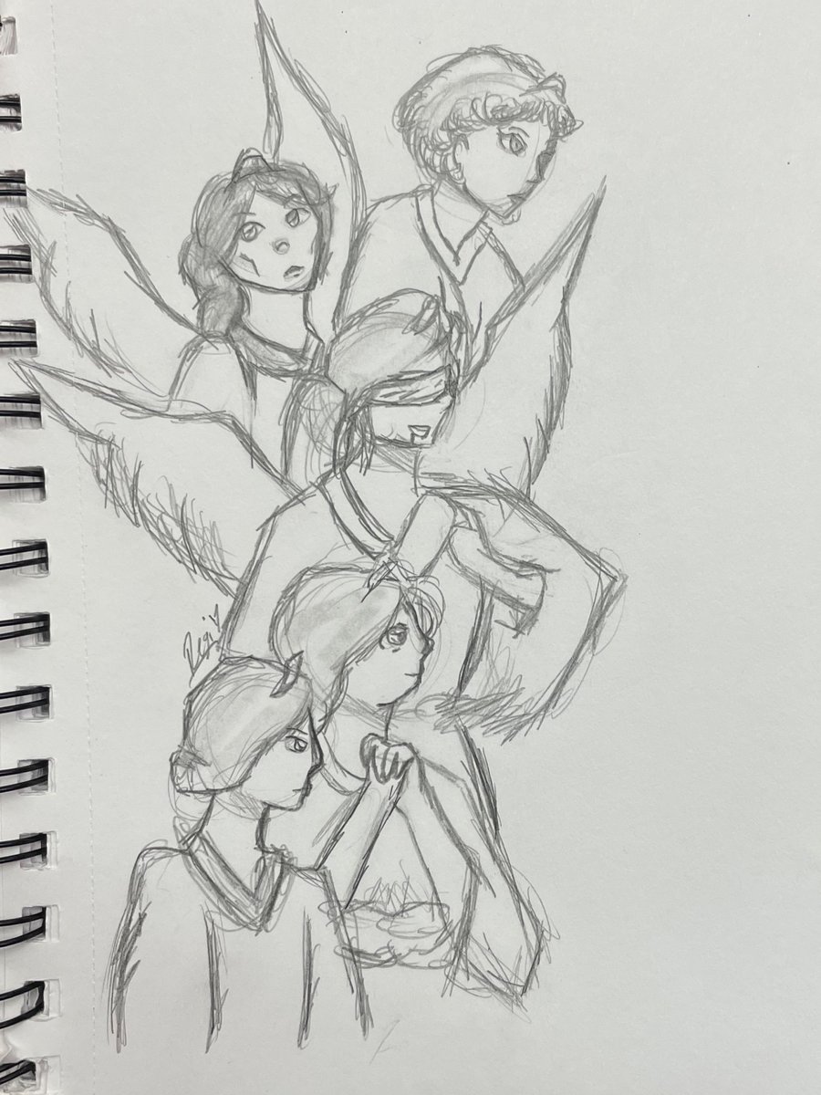 MochiFaceDuo's tweet photo. Sketches of March 🥀
.
.
I haven’t been drawing much due to reading but I’ve started again so might post more this coming month 
.
#sketches #peasent #oc #angels #art #illustration #drawings https://t.co/FwOBnRFhdv