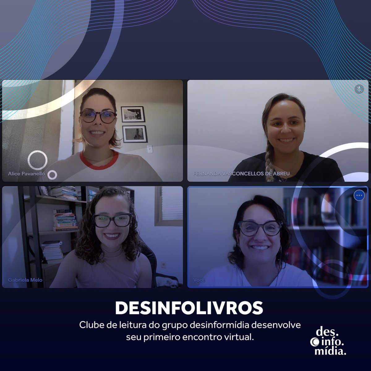 desinfomidia's tweet photo. O primeiro Desinfolivros, clube de leituras do nosso grupo de pesquisa, começou nesta quarta 30/03 com as discussões sobre a obra  “Disinformation Studies: Perspectives from an emerging field”, organizado por João Carlos Correia, Pedro Jerónimo e Inês Amaral, pelo LabCom da UBI. https://t.co/F6GlDFchoq