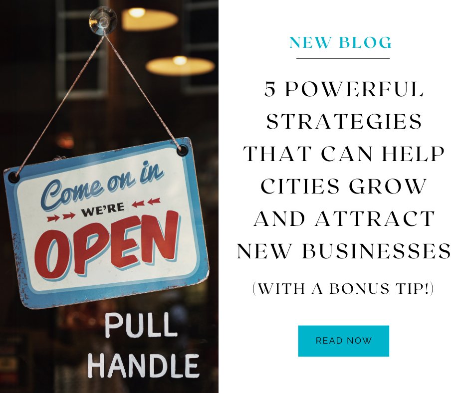 TIEIT_AI's tweet image. ATTN: Economic Development and Cities. NEW BLOG ALERT! 5 Powerful Strategies That Can Help Cities Grow and Attract New Businesses (with a bonus tip!)
tieit.li/1f9kg9a 
#economicdevelopment #businessdevelopment #crm #datamanagement