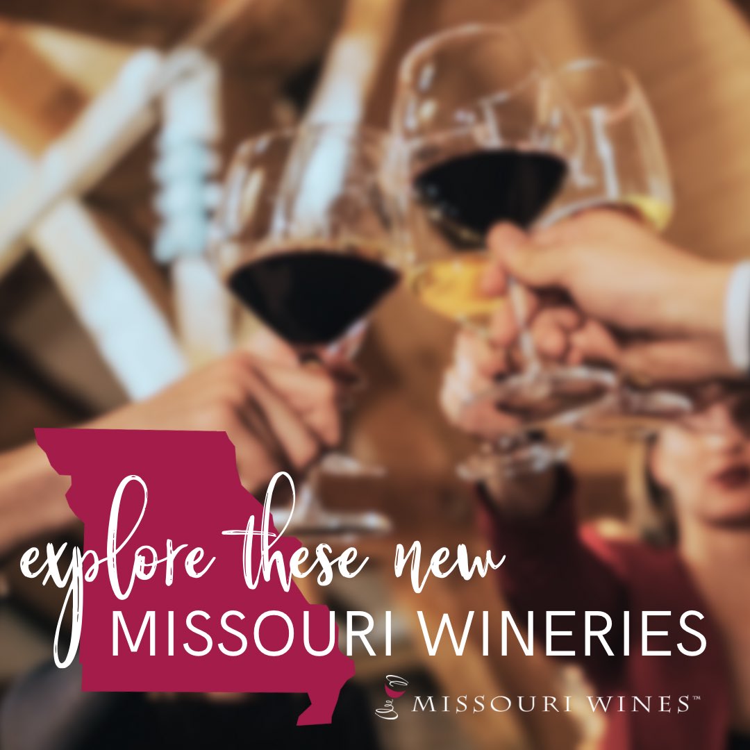 Check out our newest wineries is #missouriwine country! Full list on our blog:

🔗 bit.ly/3znJMIa