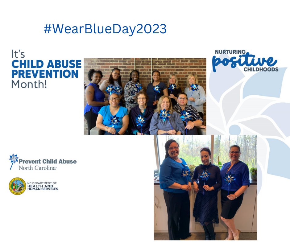 Our mission is to help every child grow, learn and thrive. Let's all work together to help prevent child abuse #WearBlueDay2023 #ChildAbusePreventionMonth #ThrivingFamilies