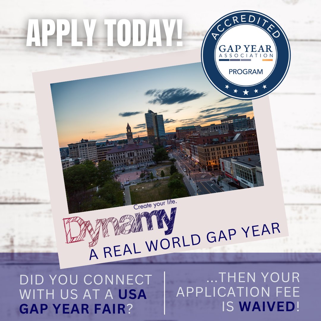 Don't miss out on an AMAZING gap opportunity at Dynamy. With spots for the fall semester filling quickly, the time to apply is NOW! Go to dynamy.org to submit your application TODAY!
#gapyear #experientiallearning #careerexploration #createyourlife #fall2023 #dynamy