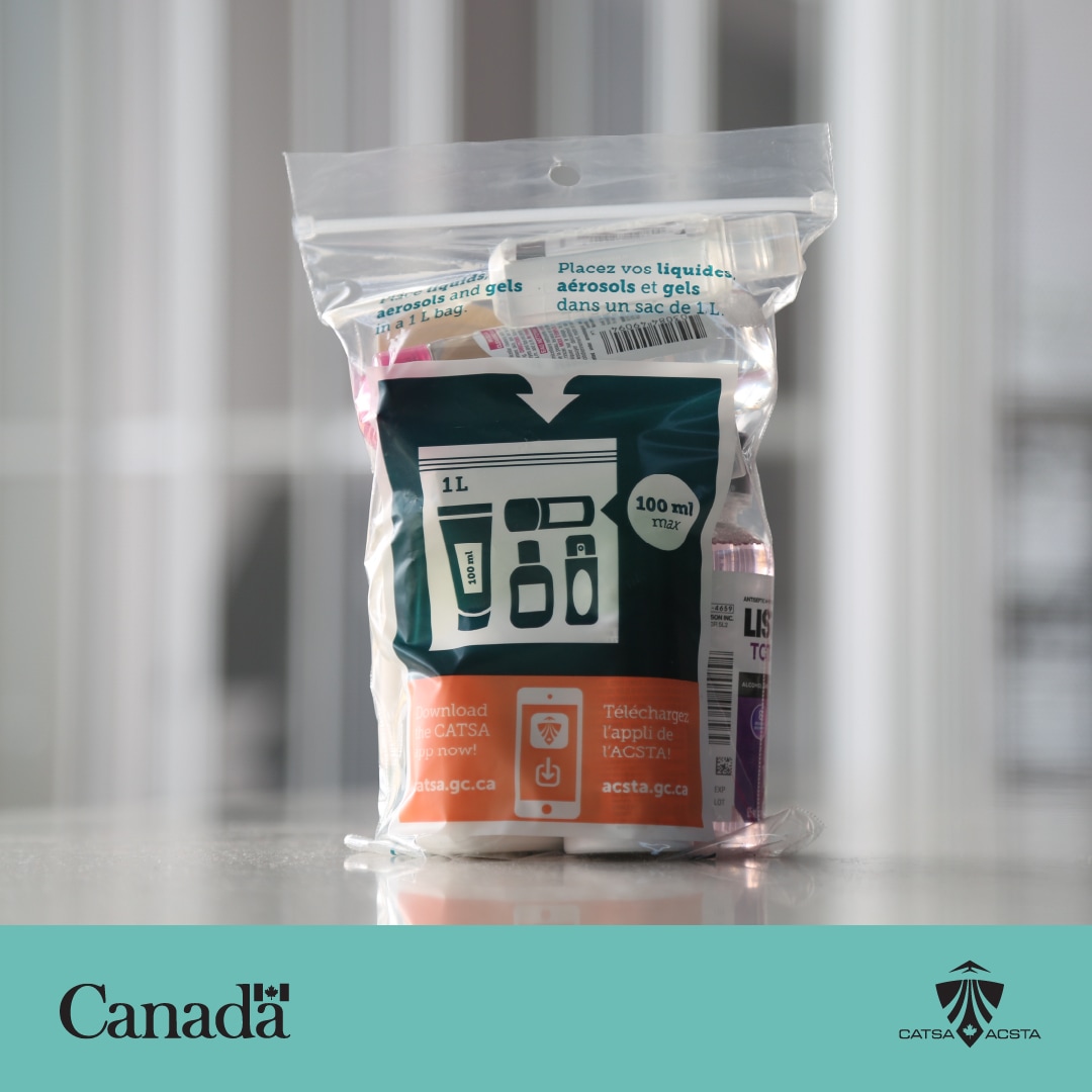 CATSA on Twitter "When travelling by air, liquids, gels and aerosols