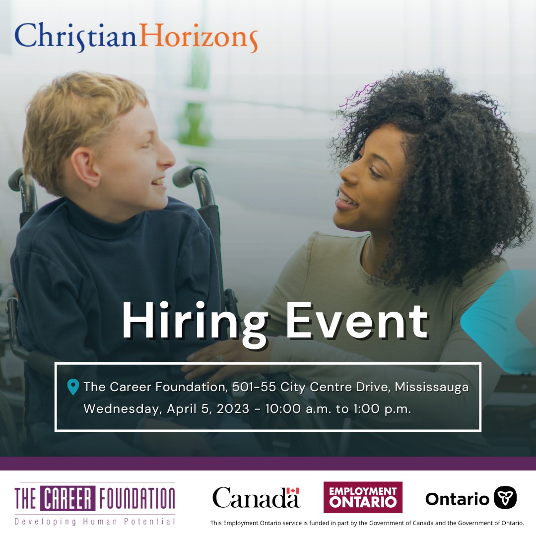 theCareerFnd's tweet photo. Positions Available:
✔️ Behaviour Therapy Assistant (Seasonal) $20.34/hr
✔️ Direct Support Professionals (Part-time) $22.92-$26.87/hr
✔️ Social Services Planner (Seasonal) $18.31/hr

Register for #interviews and read #job postings:
🔗

@CHorizons https://t.co/qAu1fxnXjN