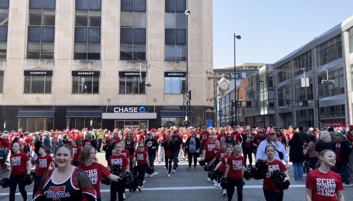 ECDancers's tweet photo. Reds Opening Day Parade 2023 https://t.co/DAIxNQmn4d