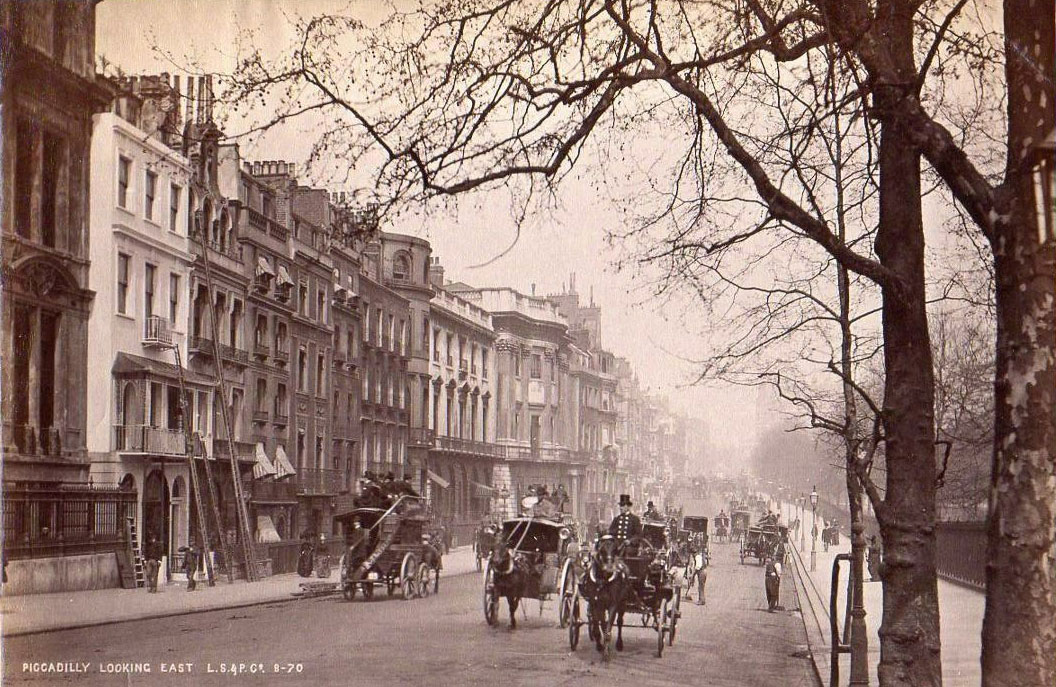 ianVisits on Twitter "Vintage image of London Picadilly looking east
