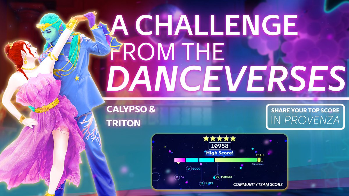 Calypso and Triton, Sovereigns of the Seas, challenge you to share