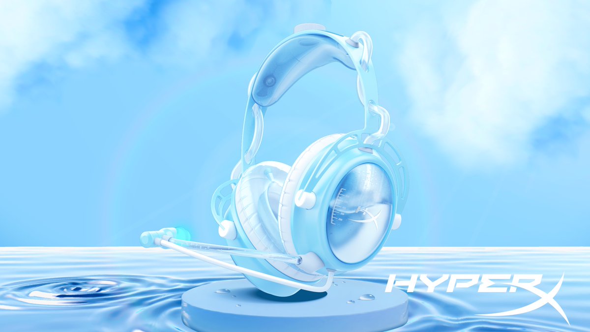 The 🆕 Cloud2O will spray you with water as friendly reminder to always stay hydrated

WATER YOU WAITING FOR 🚰
>> hyperx.gg/H2O