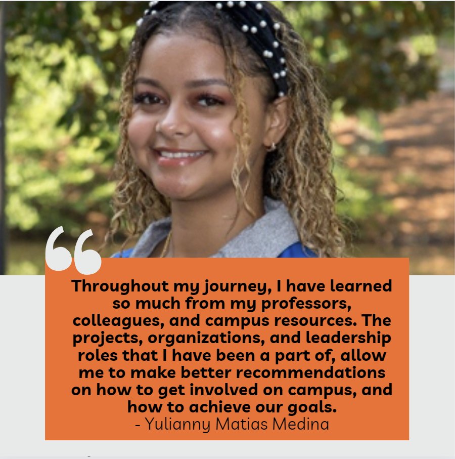 🌟Student Spotlight! 🌟
Yulianny Matias Medina is a Senior <a href="/ClaytonState/">Clayton State</a> &amp; President of the Supply Chain Roundtable. Her accomplishments include excelling on &amp; off campus, maintaining a 4.0 GPA, &amp; representing CSU in the SAM International Business Skills Championship. #LakerPride