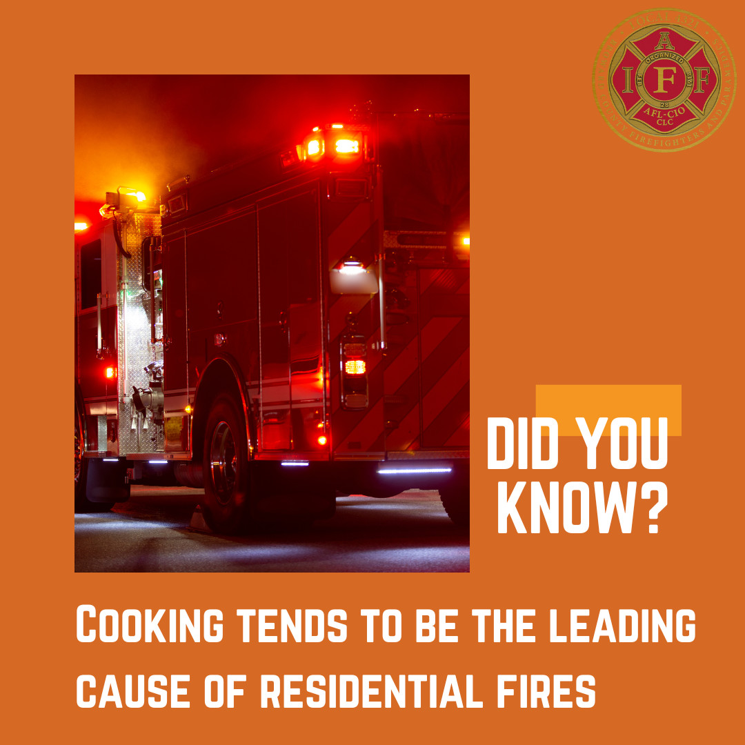 Make sure you are being safe in the kitchen and keeping an eye on what is cooking! #localunion #local4321 #browardcounty #southflorida #firesafety #housefire #firefighters #firstresponders