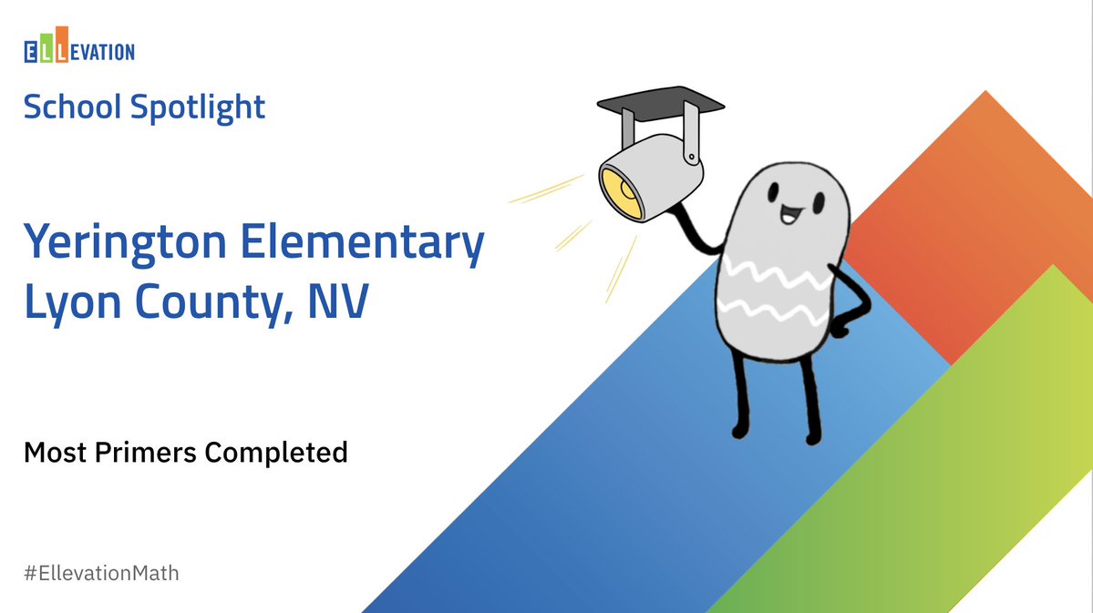 mrsbeckmath's tweet photo. 🥁Drumroll please🥁 It’s time to celebrate our top @lyoncsd #EllevationMath school of the month! 🎉 Way to go teachers and students at Yerington Elementary @YES_LittleLions. 🦁#lyoncountysd https://t.co/tDno5ZZqqv