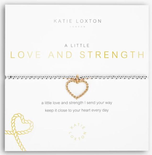 The A Little 'Love And Strength' Bracelet is made to be treasured for a lifetime. 
totallyvintagedesign.com/products/a-lit…
#bracelet #katieloxton #loveandstrength #armcandy #goldandsilver