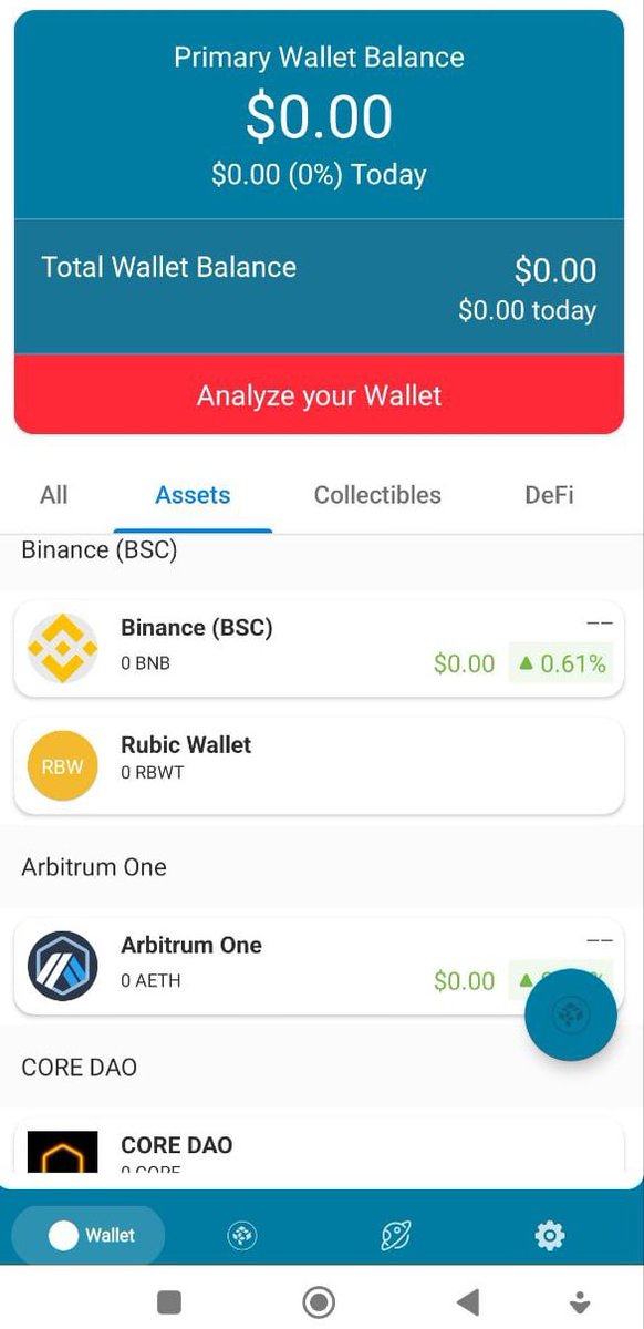 RubicWallet's tweet photo. One thing that I want to highlight in the development of this wallet is the ease of use of Wallet. See how Rubic Wallet can display a list of tokens on each Blockchain without having to switch networks. $RBWT

#RUBICWALLET
#Binance 
#Bitcoin https://t.co/H0OCUHSvMt