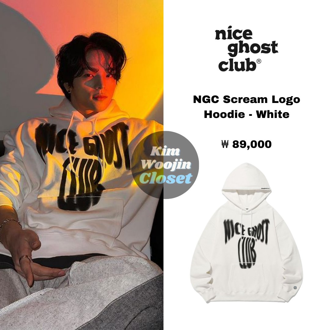 さらに100円引き◆NICE GHOST CLUB◆SCREAM LOGO HOODIE KIM WOOJIN CLOSET na platformě X: „김우진 KIM WOOJIN FASHION