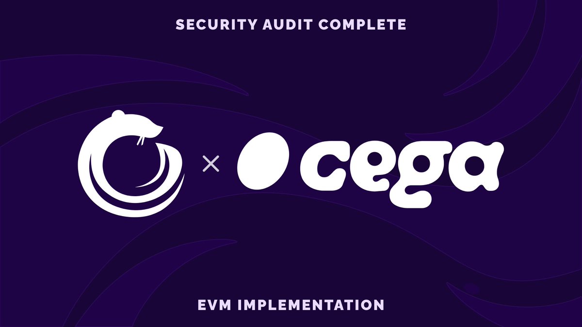 osec_io's tweet photo. Cega brings you safer yields in a volatile market, @osec_io brings you safety. 

We're proud to announce the conclusion of our audit of @cega_fi's smart contracts!

Code quality was high, no critical vulnerabilities were identified, and all recommendations were patched. https://t.co/vXBXDG9OFq