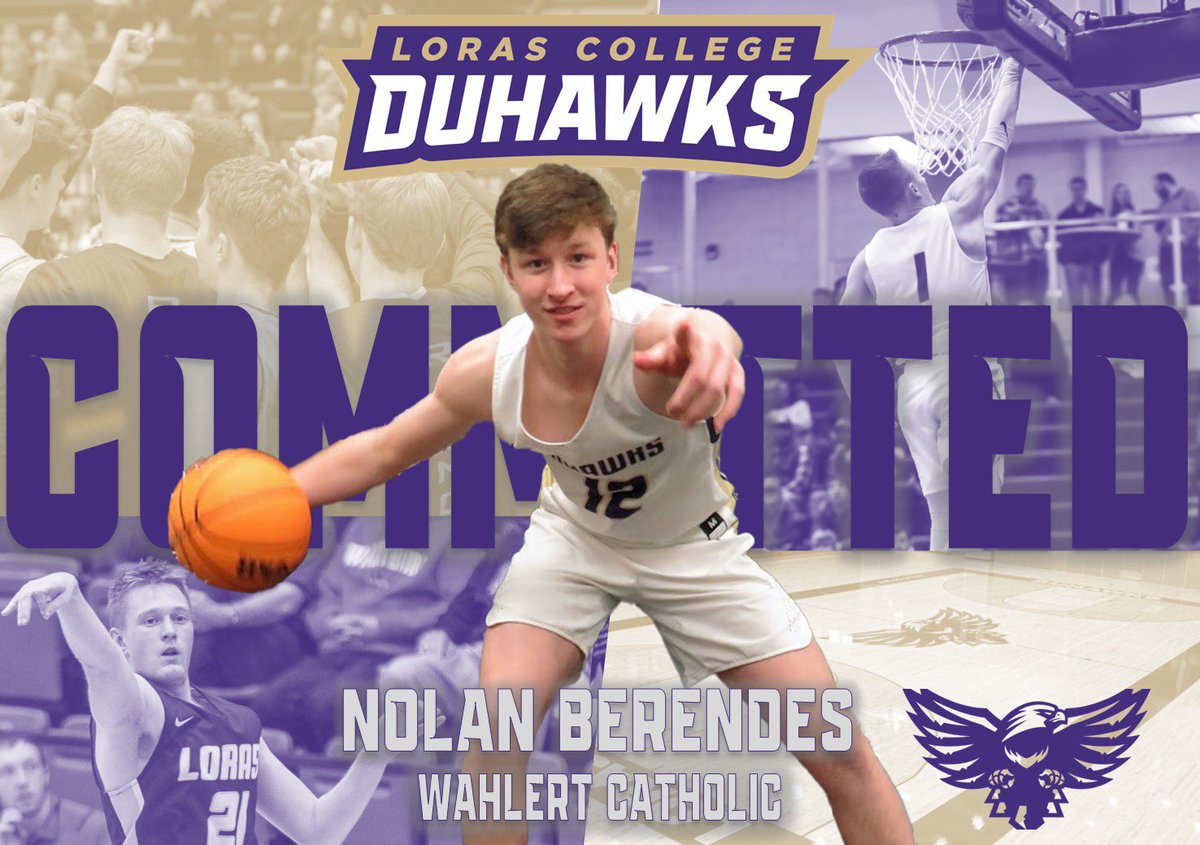 Proud to announce my commitment to Loras College! Big thanks to my coaches, teammates, family, and friends who supported me the last couple years. Go Duhawks!