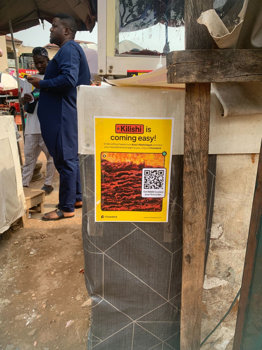 Ken_3dy's tweet photo. Hello Abujaaaaaaaaaa!!!! Getting Kilishi has never been easier... Download the @chowdeck app on iOS or Google Playstore 😉#ChowdeckDeliveringHappiness https://t.co/k28D6SVYth