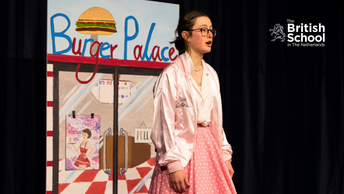 BSNetherlands's tweet photo. What an amazing two performances of Grease ⚡ by the incredibly talented students of @BSN_SSL this week! They rocked 🎸 the stage with their fabulous twist on the much-loved musical.
A huge well done to everyone involved in this brilliant production 👏
#BSNPerforms #Grease https://t.co/GUIecFQq9m
