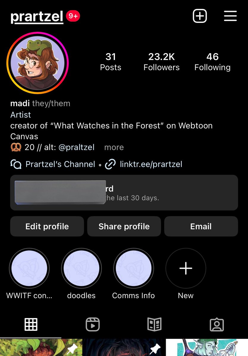 prartzel's tweet photo. reminder to check me out on other platforms! (all can be found in my bio) :D https://t.co/oDCLeVO7vS