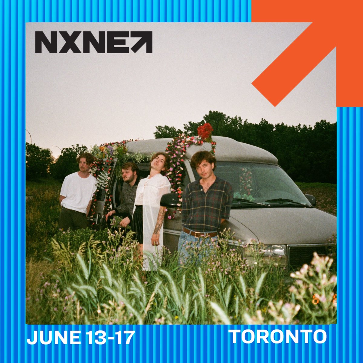 We’re playing NXNE in June! If anyone knows any cool Michigan bands, DM us! We wanna play a few shows on the way to Toronto 👉✨