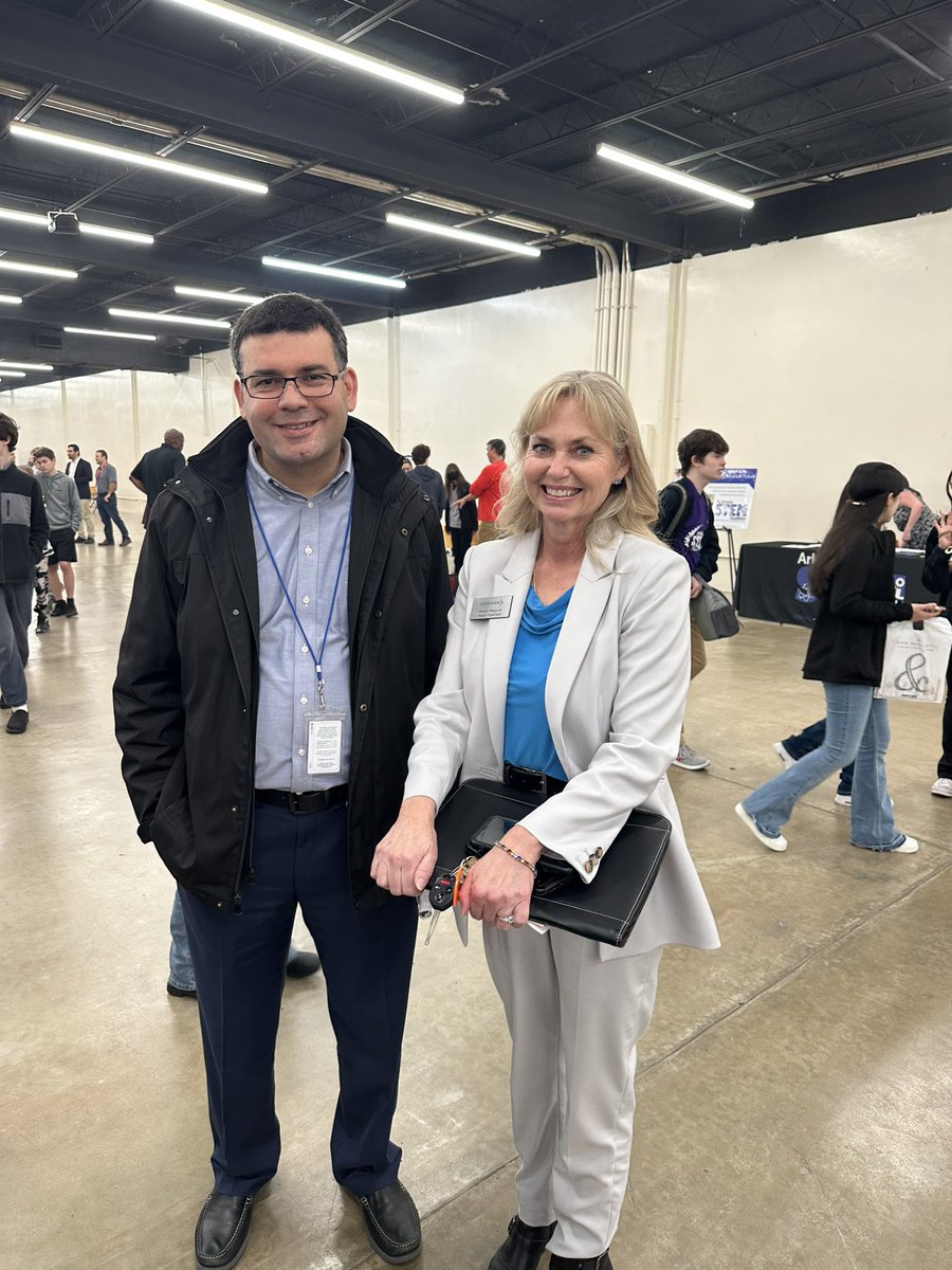 LISAAcademy's tweet photo. We are honored that Sherwood Mayor Mary Jo Heye-Townsell visited #ArSTEMfest! https://t.co/wMBAeLJpbJ