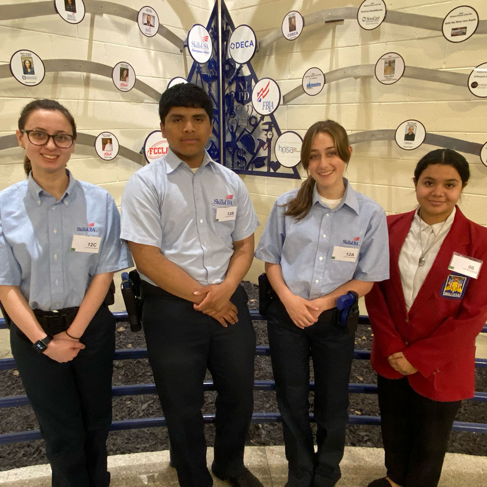 OCVTS's tweet photo. Several students from the Academy of Law &amp; Public Safety competed at SkillsUSA state competition held at the Gloucester County Institute of Technology. Some of the competitions included: Criminal Justice, Criminal Justice Quiz Bowl, CSI &amp; Job Interviewing. https://t.co/cjnuVEcb80 https://t.co/Xd41HBRUPw