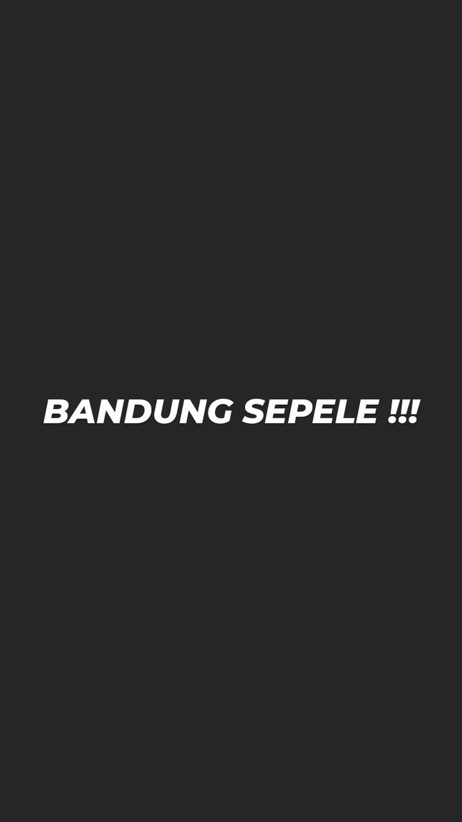 HAHAHAHAHA PERSIB SEPELE !!!