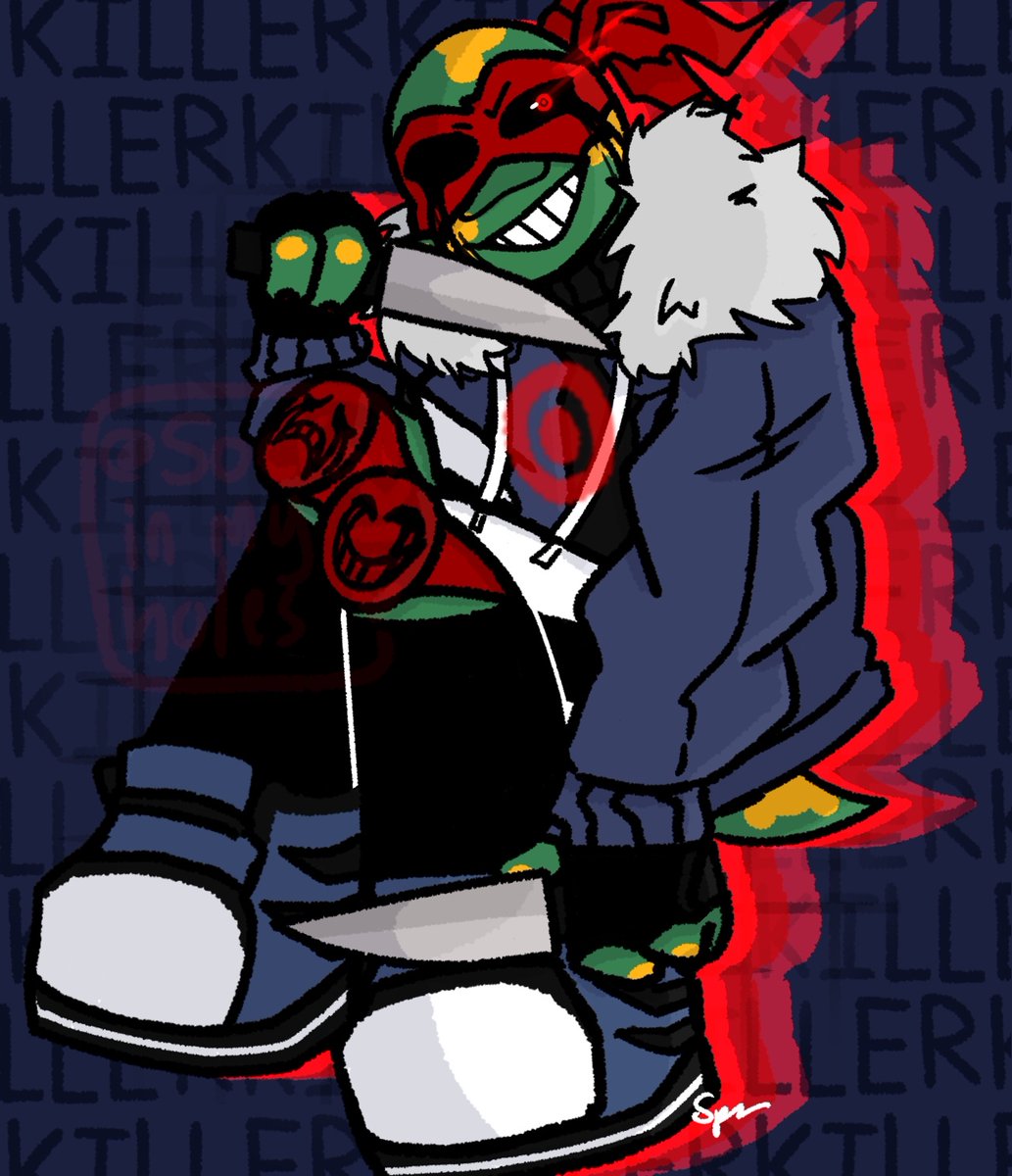 socksinmyholes's tweet image. I had an urge that needed to be scratched…killer sans mikey!! I actually kinda like how this one turned out :]

#turtleversesona #turtleverse #rottmnt #rottmntsona #SaveRiseofTMNT #UnpauseRiseoftheTMNT #RiseSeason3