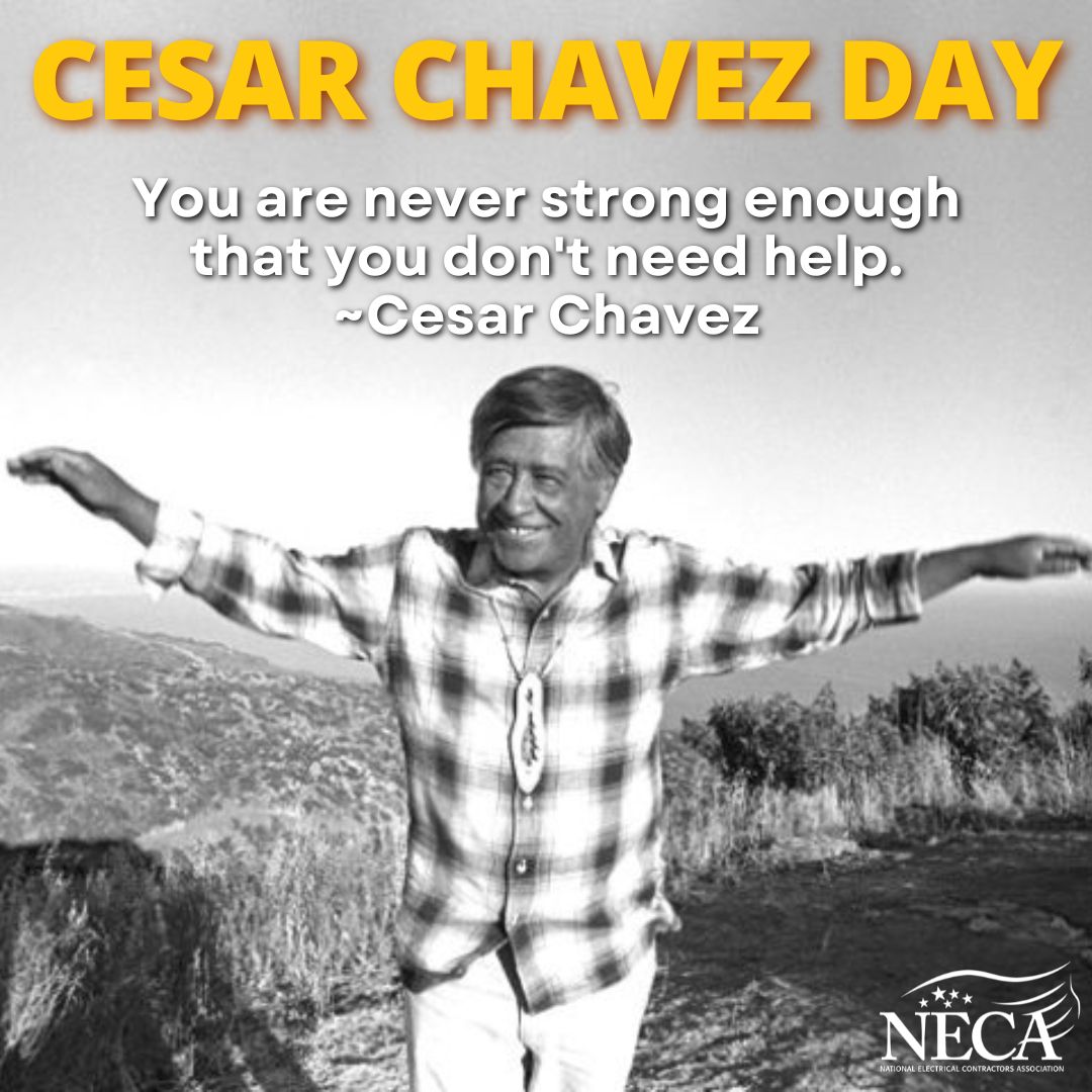 We honor and celebrate Cesar Chavez's life on this day, a pioneer in the labor and civil rights movements. Thank you for being a voice for so many! 
#CesarChavezDay