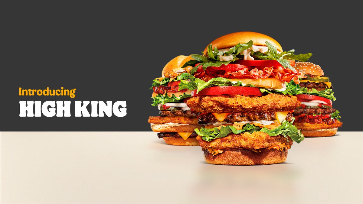 Burger King Ireland on Twitter "We’re taking our menu to new heights