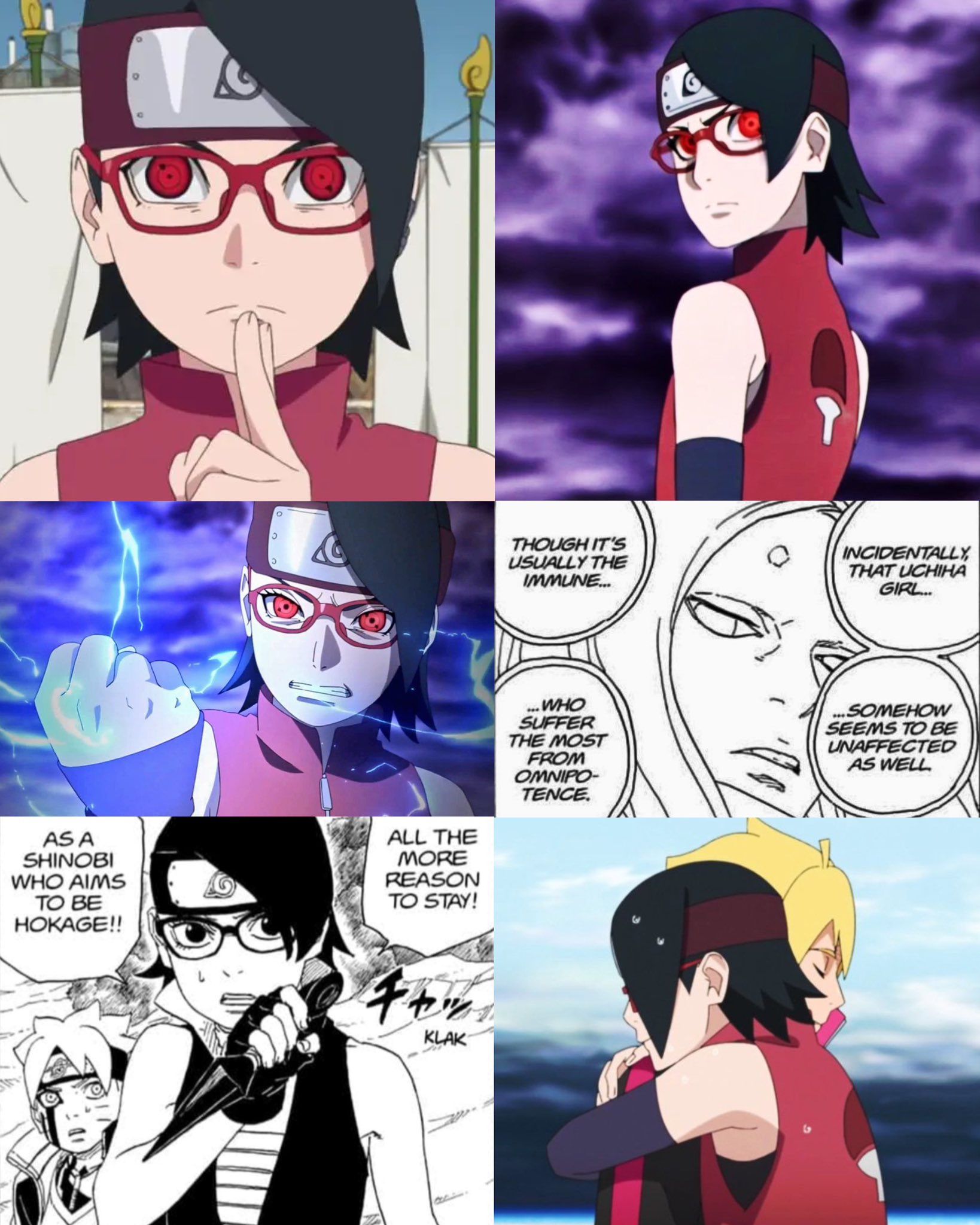 Sarada's future Mangekyou Sharingan ❤️❤️❤️