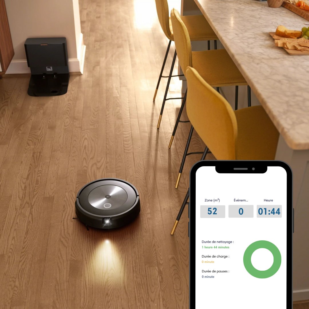 Mon score du jour : 01h44 pour 52 m². Marathoniens, propriétaires de Roomba et Braava, partagez-nous vos meilleurs temps en commentaire 👇
#Marathon #MarathonDeParis